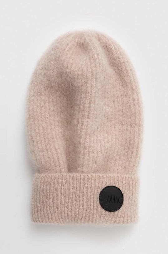 MMC STUDIO caciula de lana uni bej HAT.ELITE
