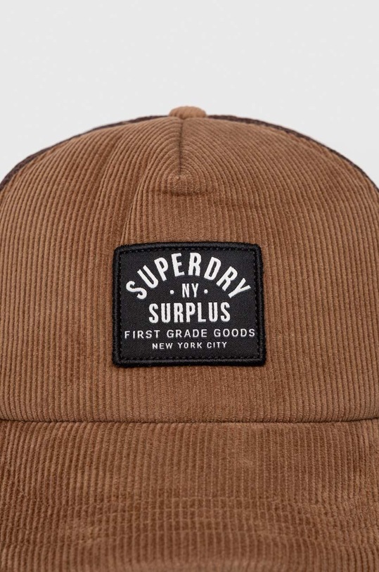 Šiltovka Superdry W9010170A.1JB hnedá AW23