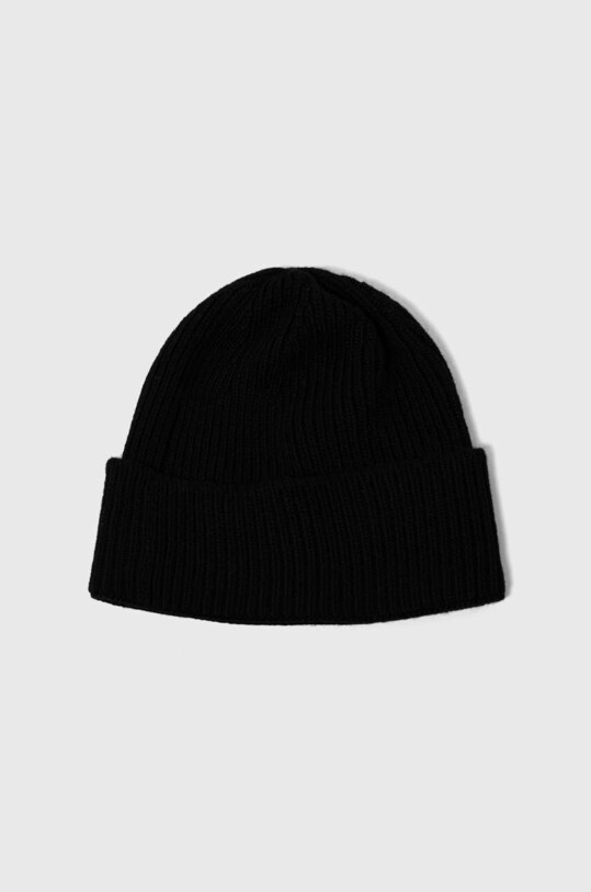 Шапка та шарф з домішкою вовни Calvin Klein чорний K60K611331
