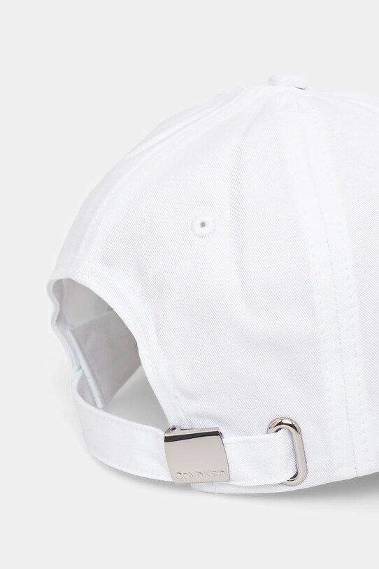 Doplňky Bavlněná baseballová čepice Calvin Klein K60K610525 bílá