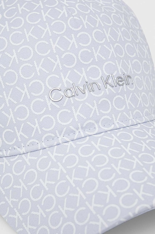 Pamučna kapa sa šiltom Calvin Klein K60K611152 plava AW23