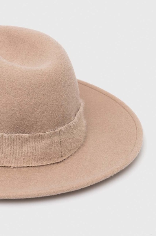 Akcesoria Tommy Hilfiger kapelusz wełniany AW0AW15298 beżowy