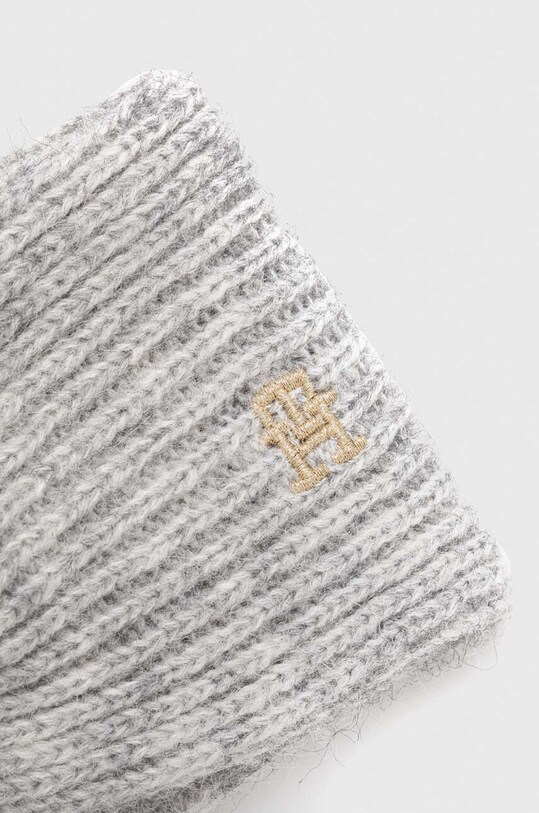 Лента за глава с вълна Tommy Hilfiger AW0AW15308 сив AW23