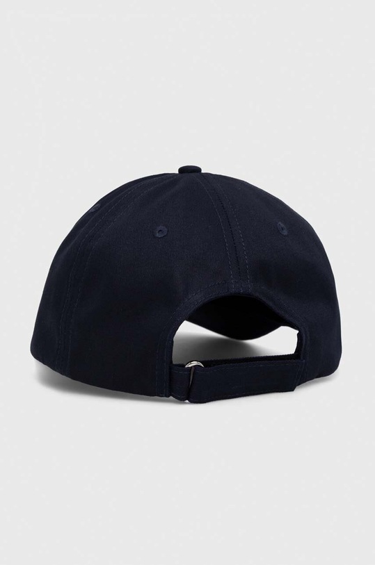 Akcesoria Tommy Hilfiger czapka z daszkiem bawełniana AW0AW15324 granatowy