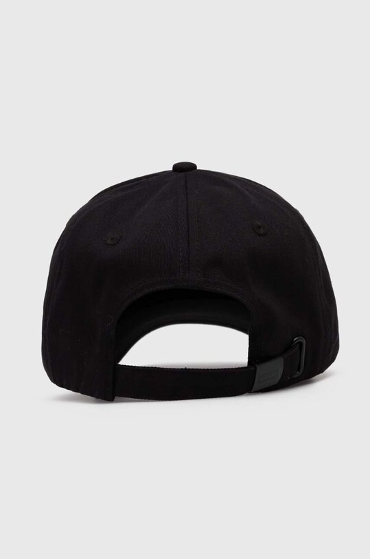 Tommy Jeans czapka z daszkiem bawełniana AW0AW15471 czarny AW23