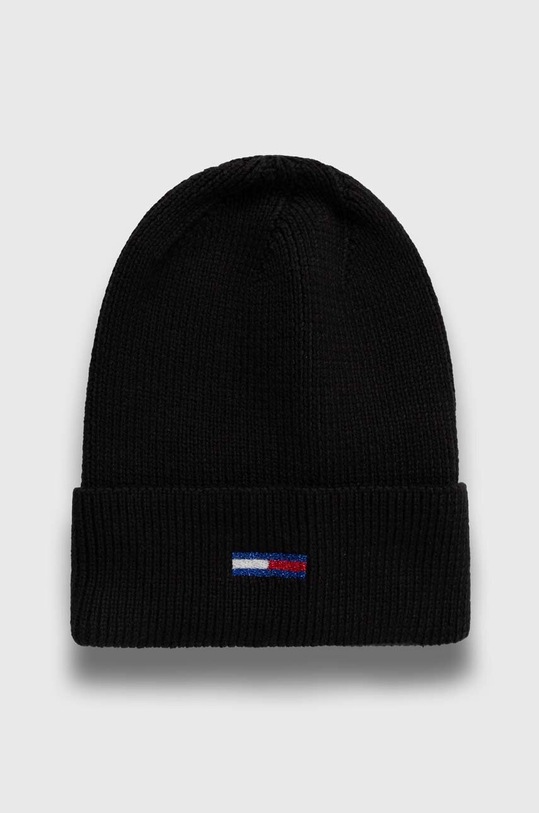 Kapa Tommy Jeans Našitek črna AW0AW15474