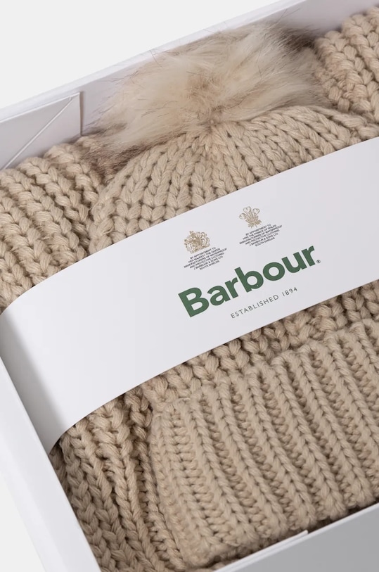 Barbour czapka i szalik LGS0023