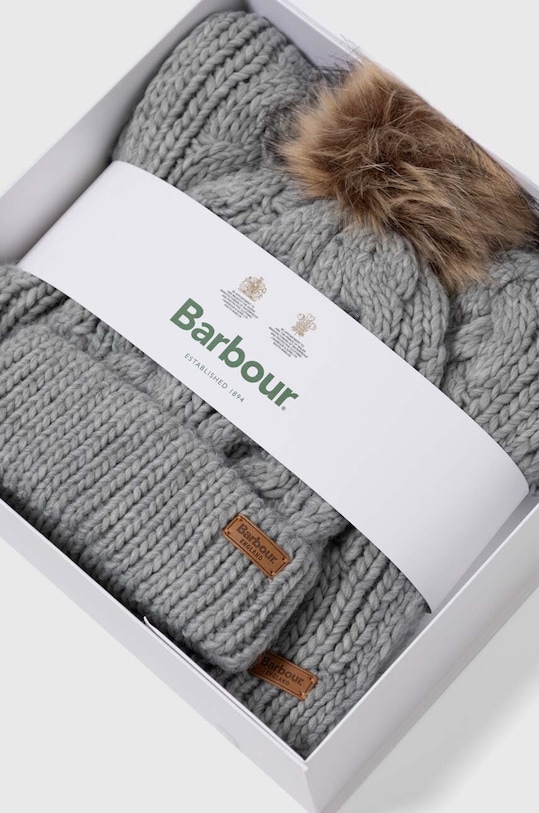 Barbour czapka i szalik LGS0025