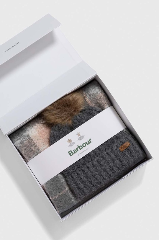 Barbour czapka i szalik LGS0077