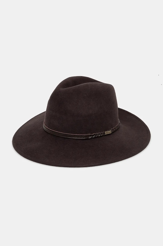 Barbour cappello in lana lana marrone LHA0217
