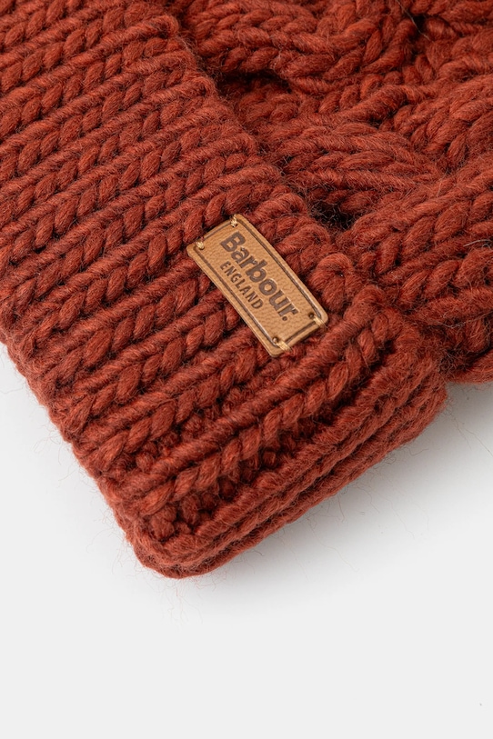 Akcesoria Barbour czapka LHA0386 pomarańczowy