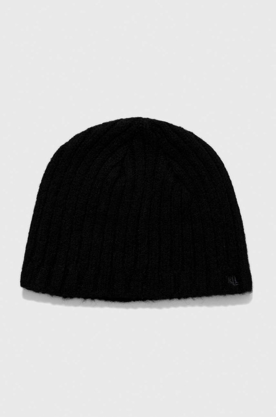 Lauren Ralph Lauren czapka i szalik 454927257 czarny AW23