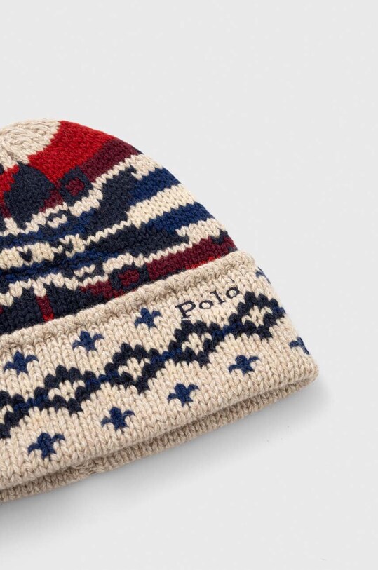 Αξεσουάρ Μάλλινο σκουφί Polo Ralph Lauren 455931419 πολύχρωμο