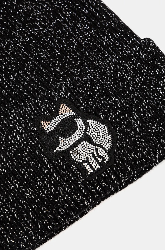 Doplňky Vlněná čepice Karl Lagerfeld 236W3407 černá