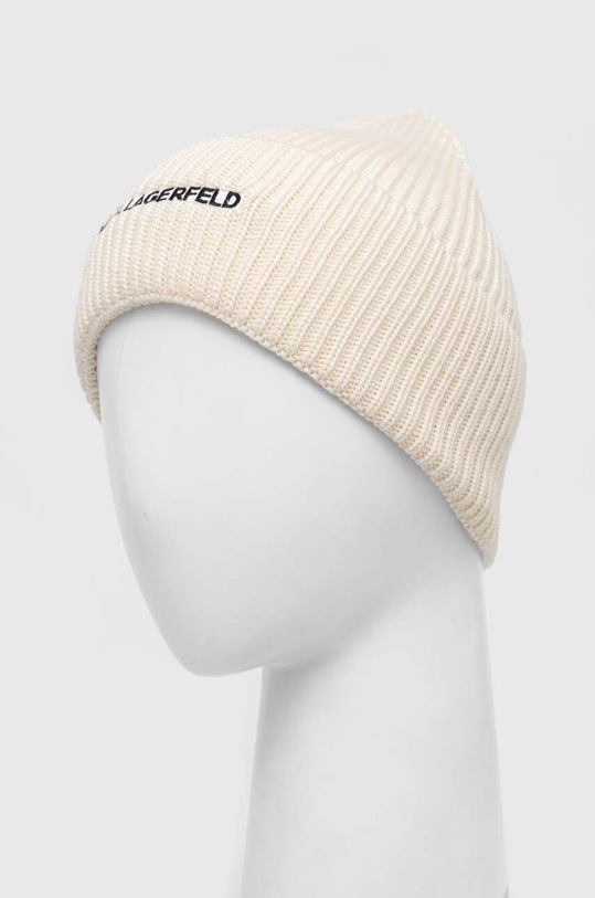 Doplňky Čepice Karl Lagerfeld 236W3413 béžová