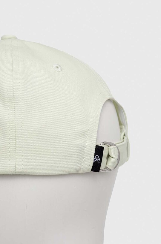 Doplnky Bavlnená šiltovka Calvin Klein Jeans K60K608849 tyrkysová