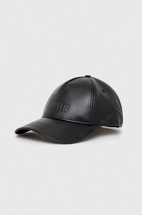 The Kooples czapka z daszkiem pozostałe czarny AMHA27018K