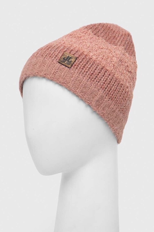 Jail Jam czapka z domieszką wełny JA4518.J37 różowy AW23