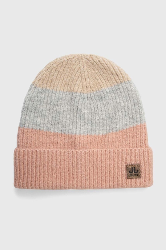 Jail Jam czapka z domieszką wełny z domieszką wełny różowy JA4526.J37