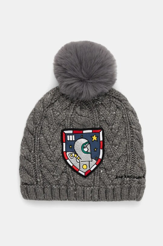 Rossignol caciula din amestec de lana JCC imprimeu gri RLMWH15