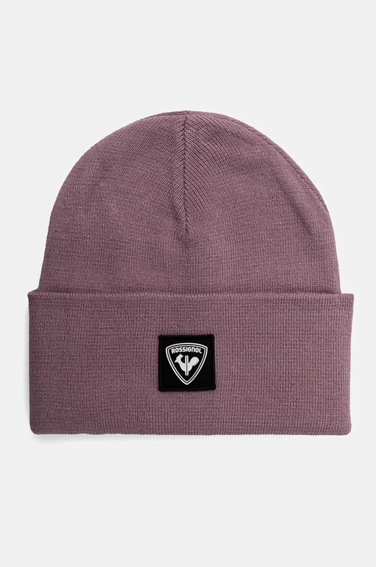 Rossignol czapka aplikacja fioletowy RLMWH08