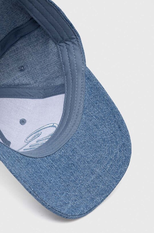 Džínsová šiltovka Guess EBE modrá W4RZ03.D5A30