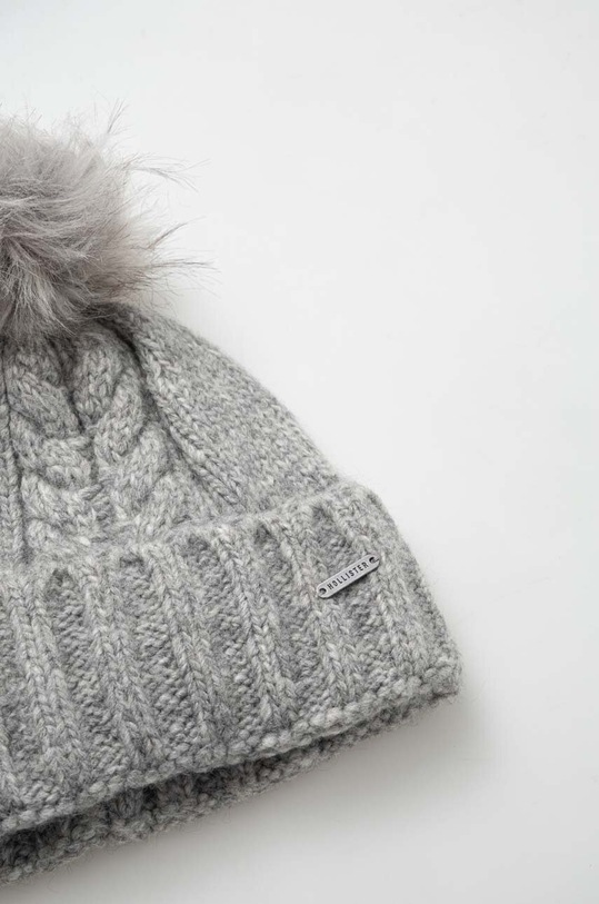 Hollister Co. czapka KI354.3025.112 szary AW23