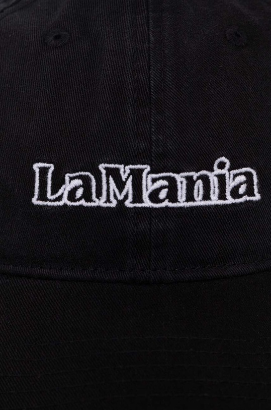 Akcesoria La Mania czapka z daszkiem bawełniana EVERYDAY.CUP czarny