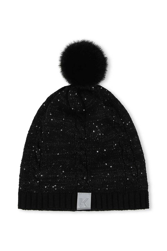 Дитяча шапка Karl Lagerfeld Z11061 чорний AW23