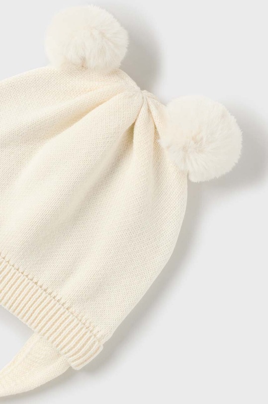 Mayoral Newborn komplet bawełniany niemowlęcy Gift box 9668.2F.Newborn.9BYX beżowy AW23