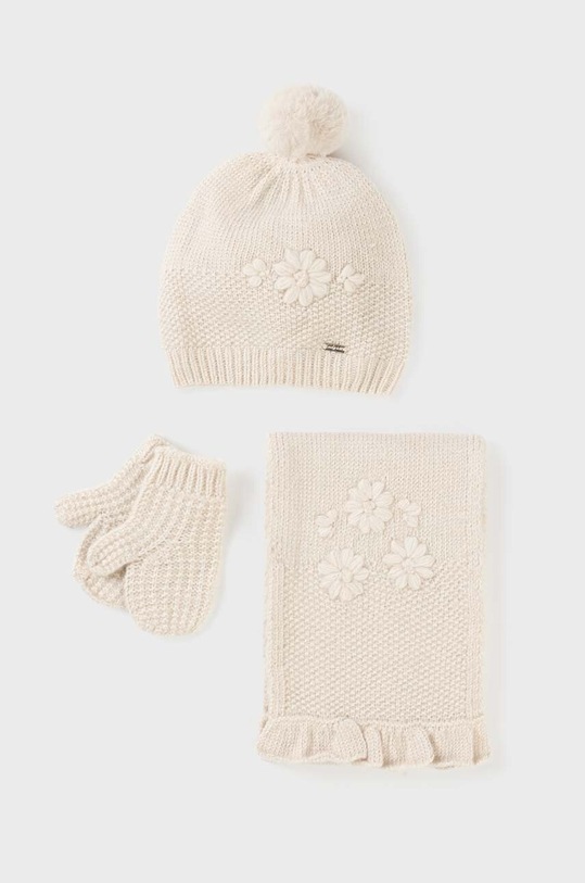 Dětská souprava Mayoral 10535.4B.CzapkiKompl béžová AW23