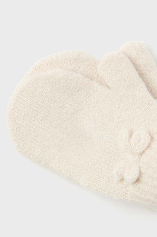 Mayoral czapka, szalik i rękawiczki dziecięce 10536.4F.CzapkiKompl beżowy