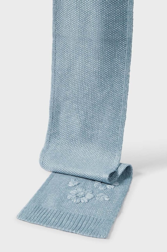 Mayoral czapka i szalik dziecięce 10595.6A.CzapkaKompl niebieski AW23