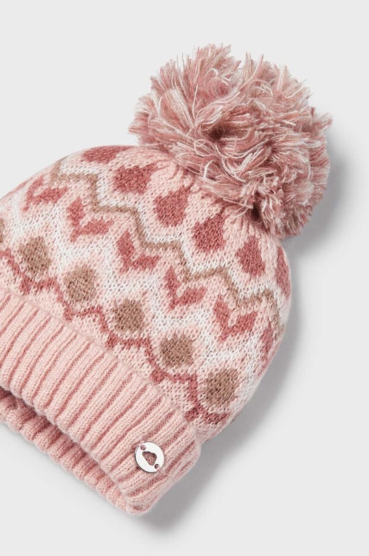 Dziewczynka Mayoral czapka i szalik dziecięcy 10596.6C.CzapkaKompl beżowy