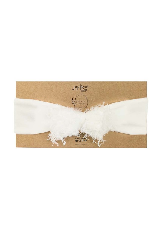 Детска диадема Jamiks ALEXIS средно дебел бял ALEXIS.Opaska.JZG262.G