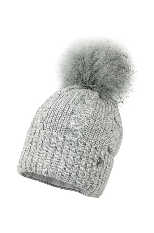 Jamiks czapka dziecięca JANET z domieszką wełny szary JANET.II.Nakyc.JZG211.G