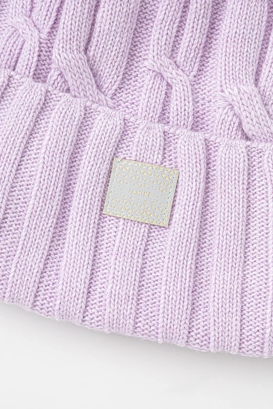 Dječja kapa Jamiks KIRSTEN KIRSTEN.II.Nak.JZG276.G ljubičasta AW23