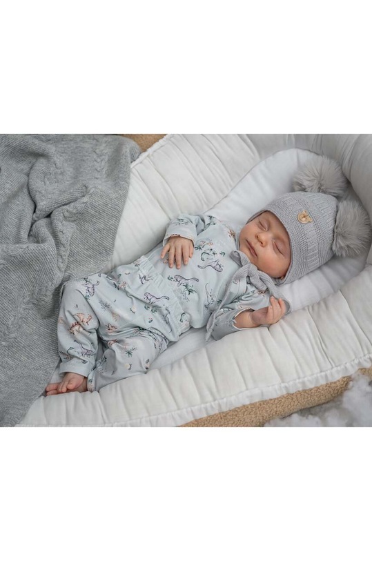 Девочка Детская шапка с примесью шерсти Jamiks SERGIO.IIA.Nak.JZG050.G серый