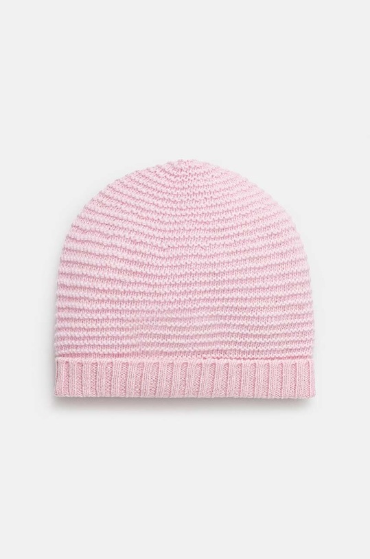 Dětská vlněná čepice United Colors of Benetton vlna růžová 1244GA004.G.P.SEASONAL
