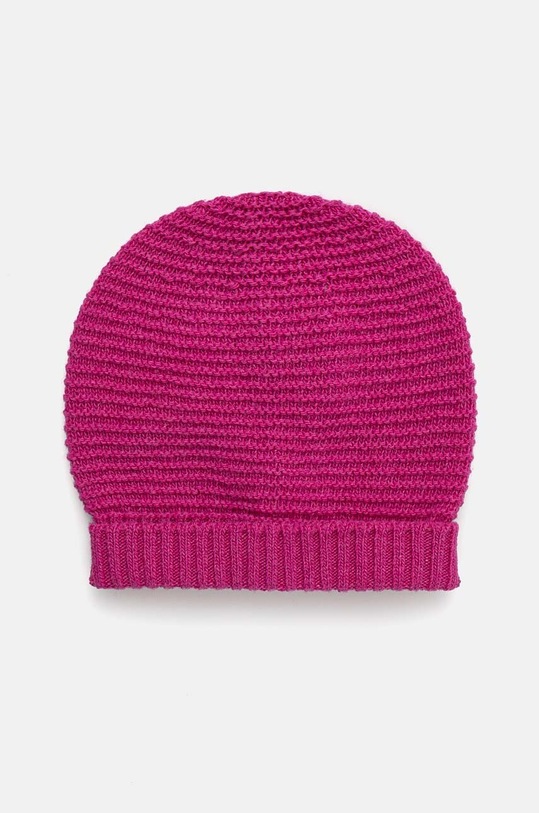 Dětská vlněná čepice United Colors of Benetton vlna růžová 1244GA004.G.P.SEASONAL