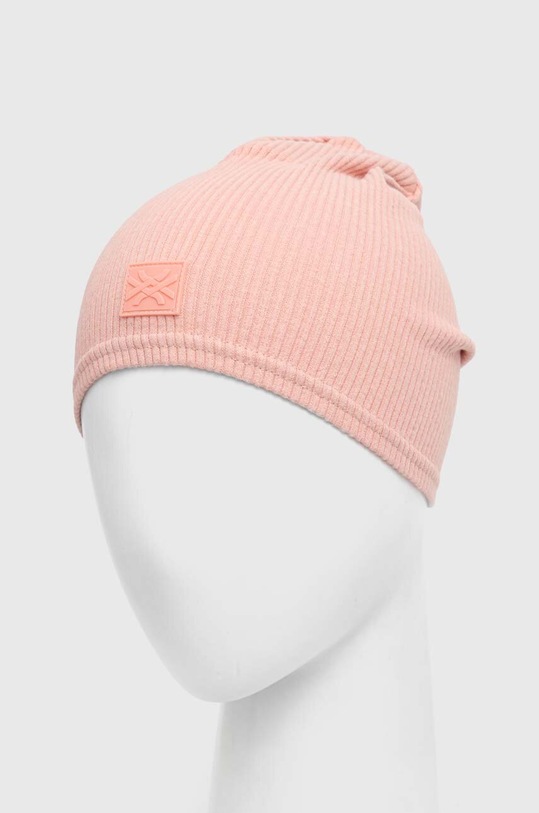Dziewczynka United Colors of Benetton czapka dziecięca 6B3BCA01H.G.G.SEASONAL różowy