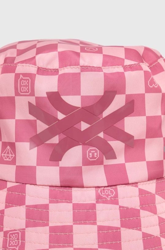 United Colors of Benetton kapelusz dziecięcy 6G6LCA01K.G.G.SEASONAL różowy AW23