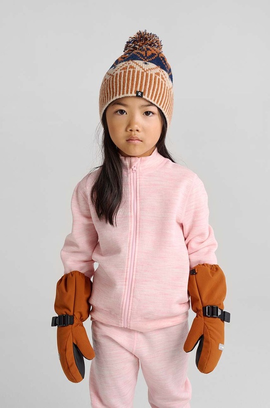 Παιδικό μάλλινο Σκουφάκι Reima Pohjoinen μαλλί σκούρο μπλε 5300021B.9BYX