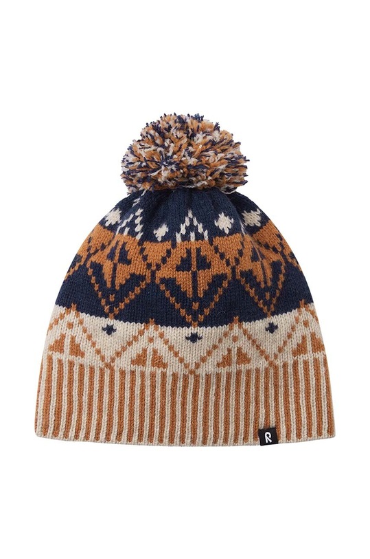 Κοριτσίστικα Παιδικό μάλλινο Σκουφάκι Reima Pohjoinen 5300021B.9BYX σκούρο μπλε