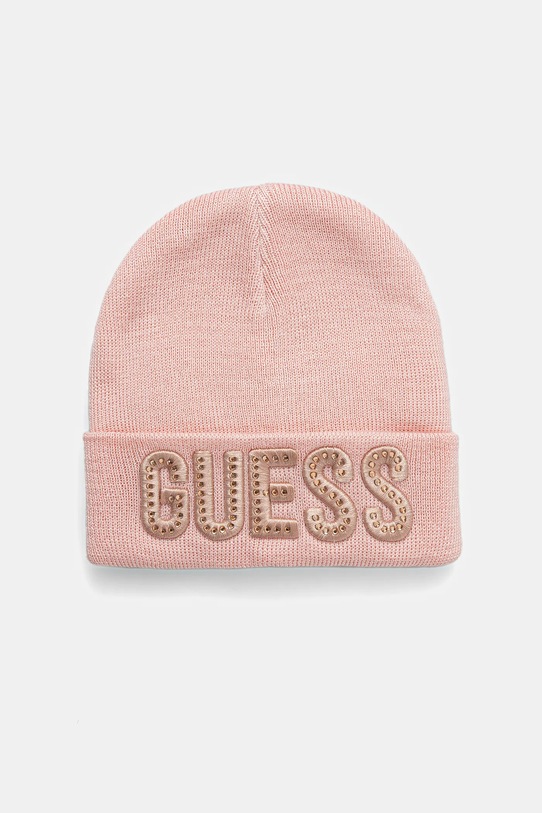 Шапка Guess аппликация розовый A0BZ01.Z2QQ0.9BYX