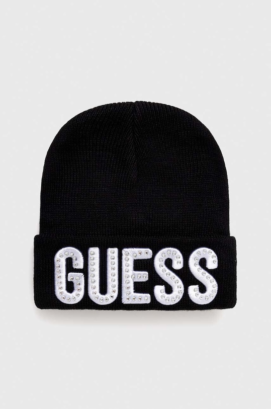 Дитяча шапка Guess аплікація чорний A0BZ01.Z2QQ0.9BYX