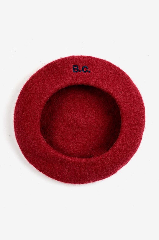 Bobo Choses beret dziecięcy 223FI001 bordowy AW23