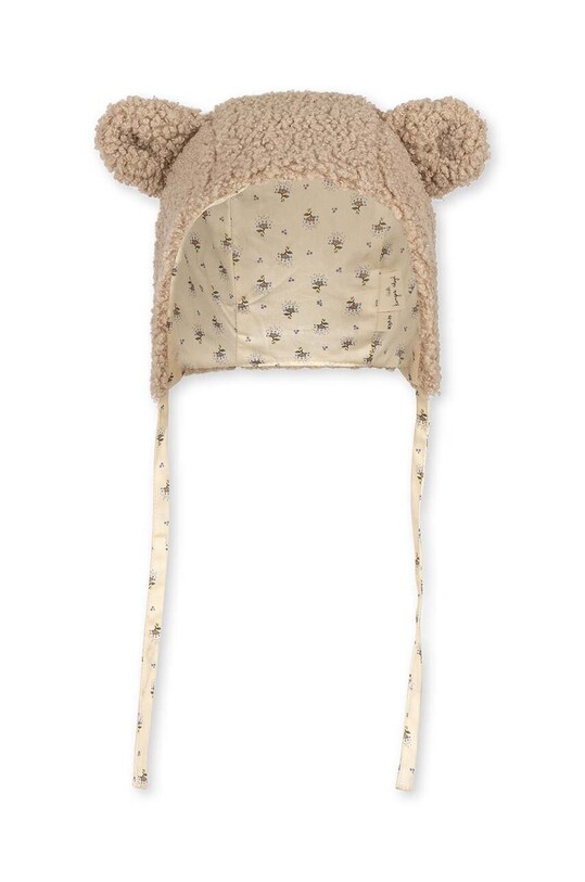 Шапка для немовлят Konges Sløjd KS5415 бежевий AW23