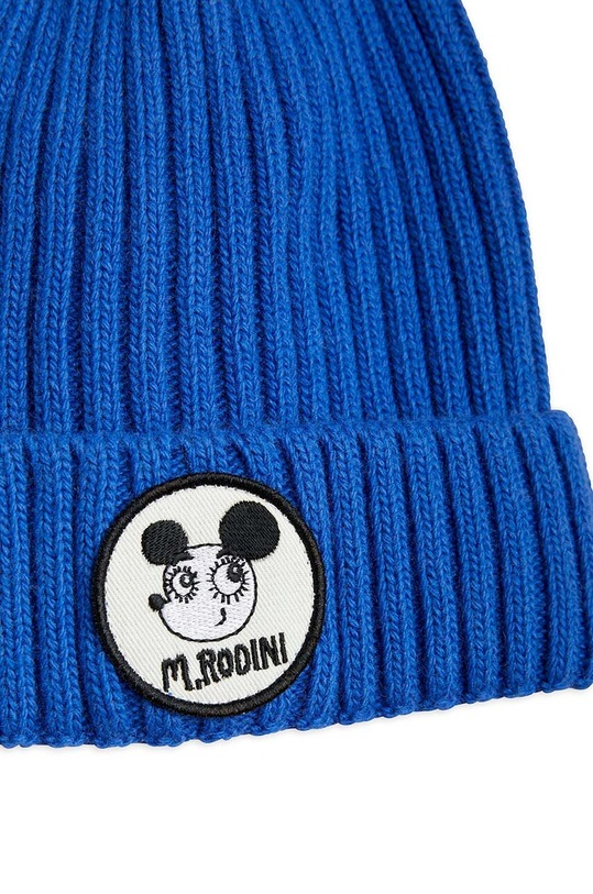 Chłopiec Mini Rodini czapka wełniana dziecięca 2376511760 granatowy