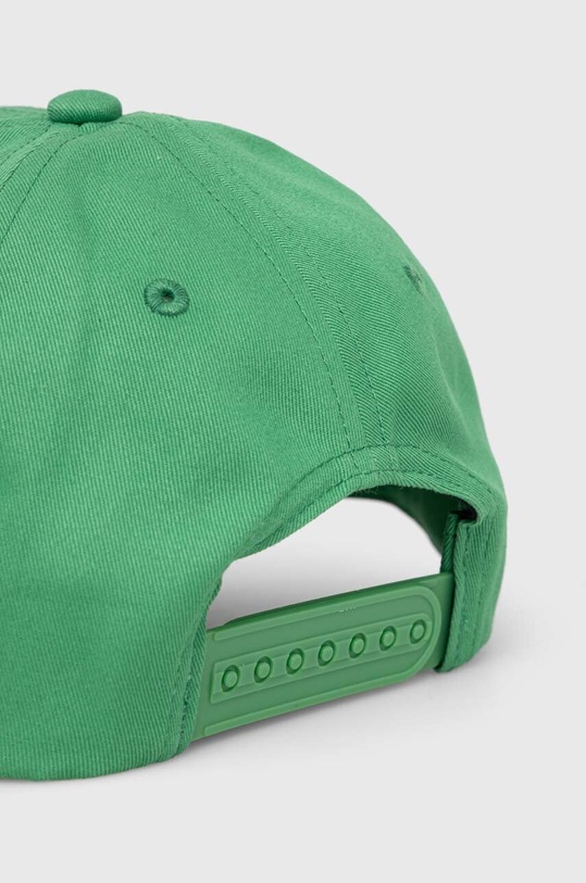 Tommy Hilfiger czapka z daszkiem bawełniana dziecięca AU0AU01732.9BYX zielony AW23
